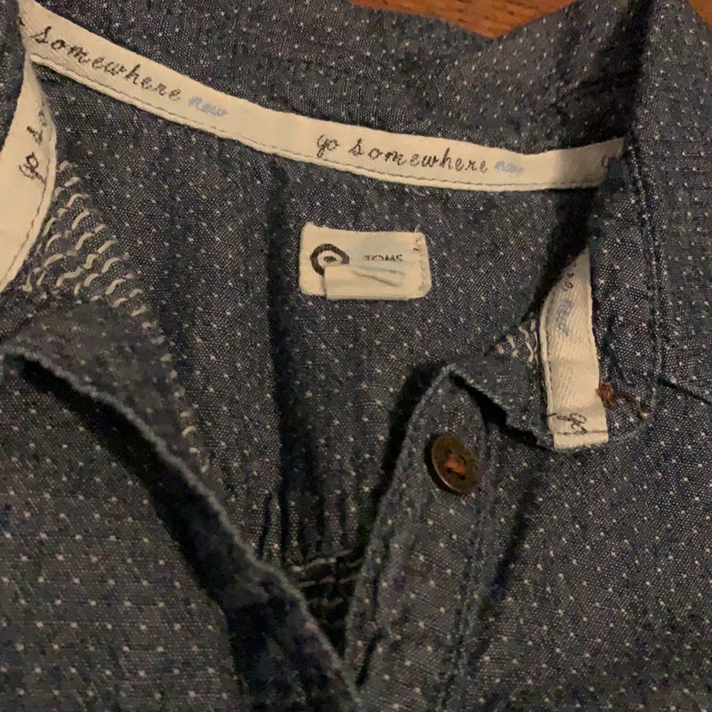 denim button down - Picture 2 of 4